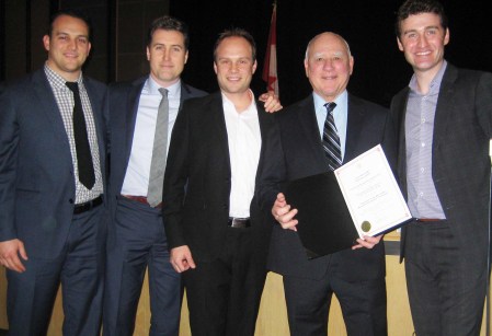 MikeSerbaGolf TournamentCommunityServiceAward2015-2a